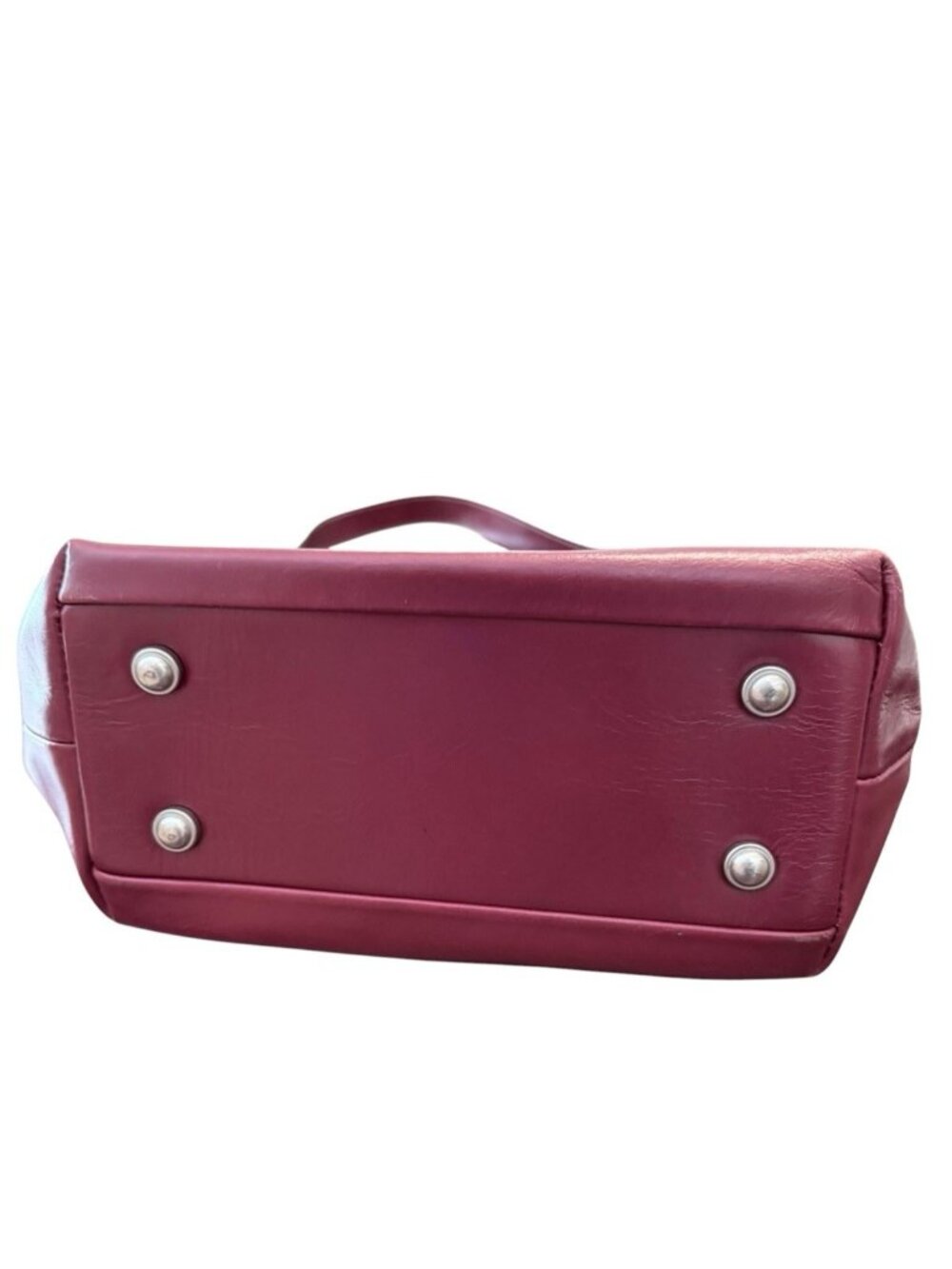 Latico Zip Close Footed Shoulder Bag 12" x 9" x 5" 14.5" Drop As Shown - Picture 4 of 13